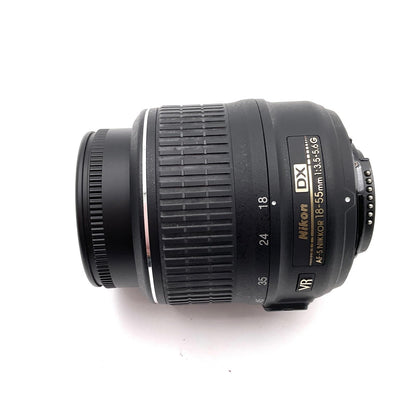 【全額返金保証】【最速発送】Nikon AF-S DX NIKKOR 18-55mm F3.5-5.6G VR 動作確認済