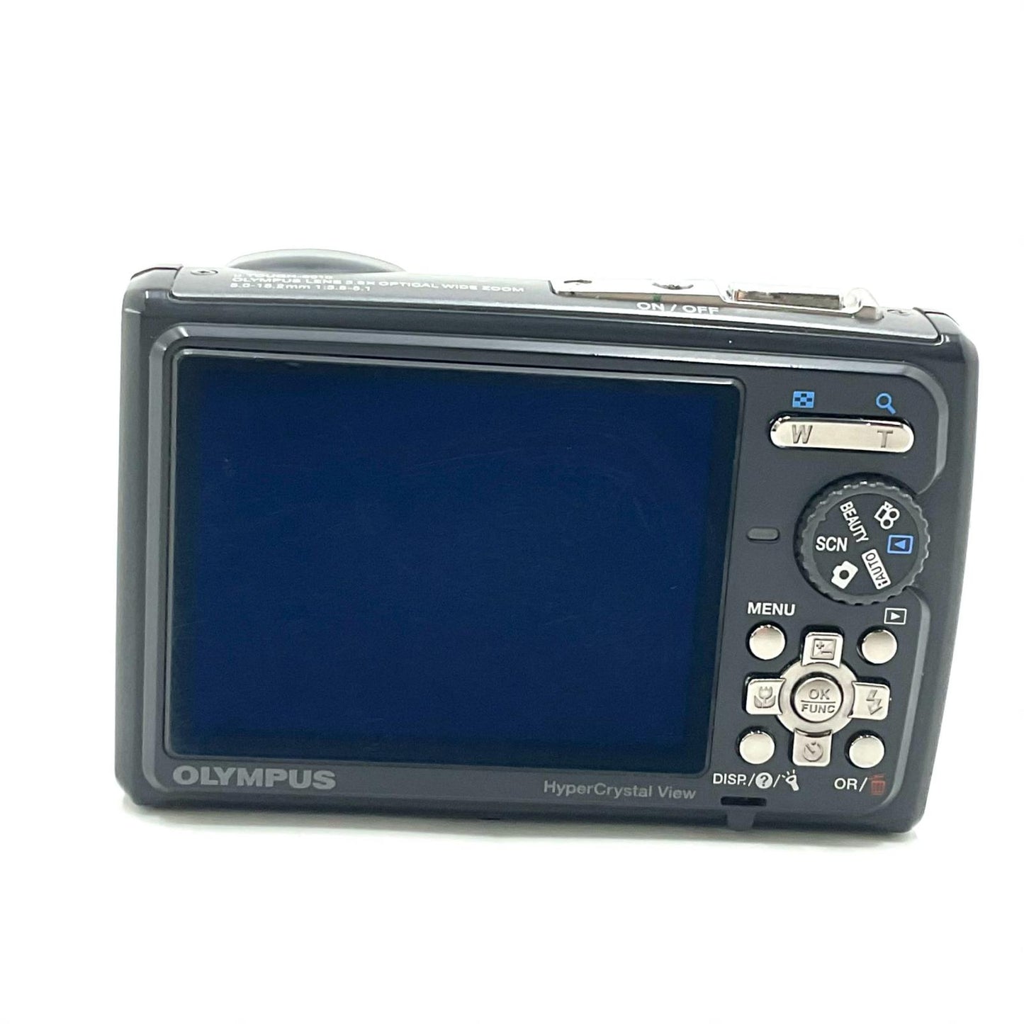 【全額返金保証】【最速発送】OLYMPUS コンパクトデジタルカメラ μ TOUGH-6010 ダークグレー 動作確認済