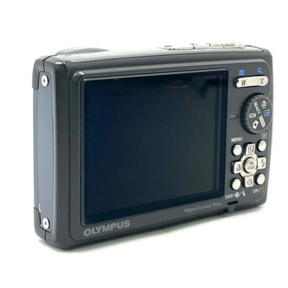 【全額返金保証】【最速発送】OLYMPUS コンパクトデジタルカメラ μ TOUGH-6010 ダークグレー 動作確認済