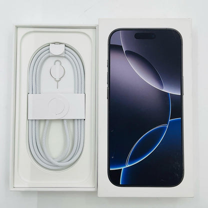 【全額返金保証】【最速発送】Apple iPhone iPhone 16 Pro 512GB ブラック SIMフリー 白ロム 美品 動作確認済 95%