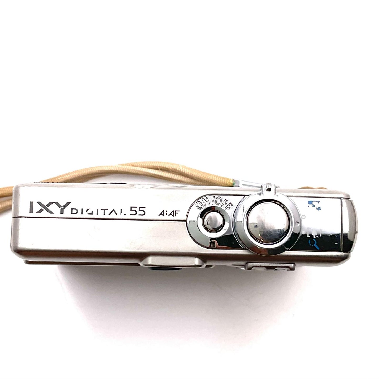 【最速発送】Canon コンパクトデジタルカメラ IXY DIGITAL 55 シルバー【難有】