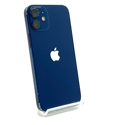 【最速発送】Apple iPhone iPhone 12 mini 64GB ブルー docomo 白ロム【難有】 75%