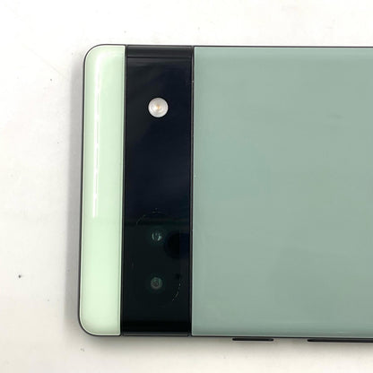 【全額返金保証】【最速発送】Google Pixel 6a 128GB Sage au SIMフリー 白ロム 動作確認済