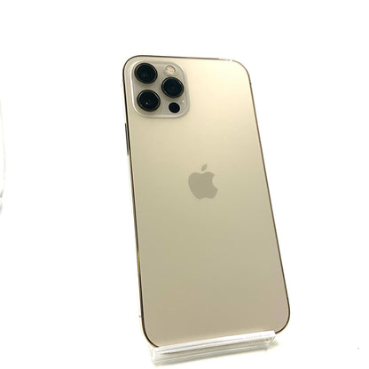 【全額返金保証】【最速発送】Apple iPhone iPhone 12 Pro 128GB ゴールド Softbank SIMフリー 白ロム 動作確認済 78%