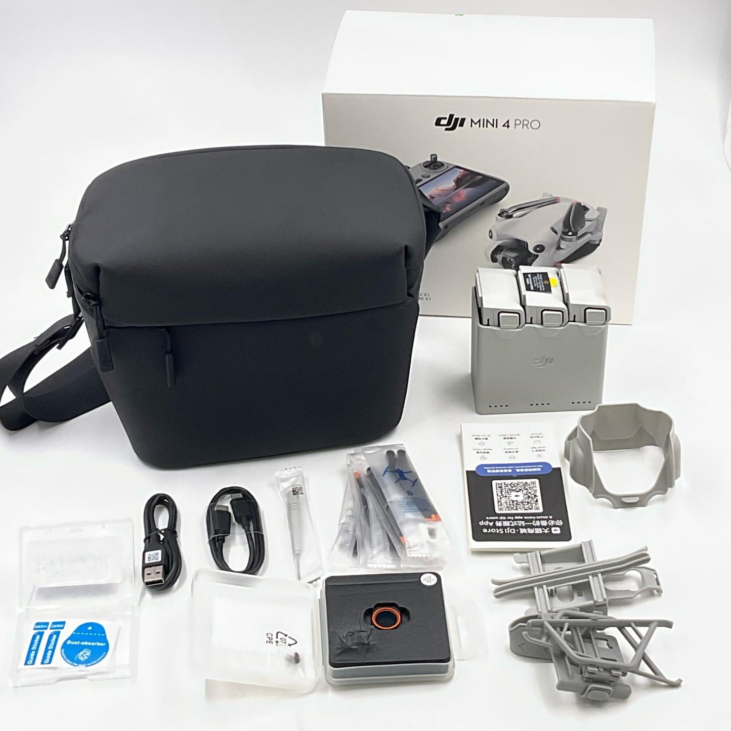 【全額返金保証】【最速発送】DJI Mini 4 Pro Fly Moreコンボ Plus (DJI RC 2付属) 動作確認済
