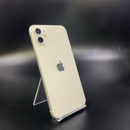 【最速発送】Apple iPhone iPhone 11 128GB ホワイト SIMフリー 白ロム【難有】 86%