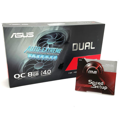 【全額返金保証】【最速発送】ASUS グラフィックボード Radeon RX 5700 DUAL-RX5700-O8G-EVO 美品 動作確認済