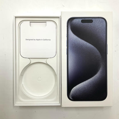【全額返金保証】【最速発送】Apple iPhone iPhone 15 Pro 256GB ブルーチタニウム docomo 白ロム 動作確認済 87%