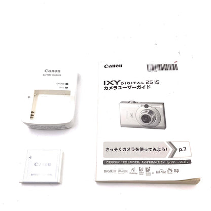 【全額返金保証】【最速発送】Canon コンパクトデジタルカメラ IXY DIGITAL 251S PC1262 動作確認済