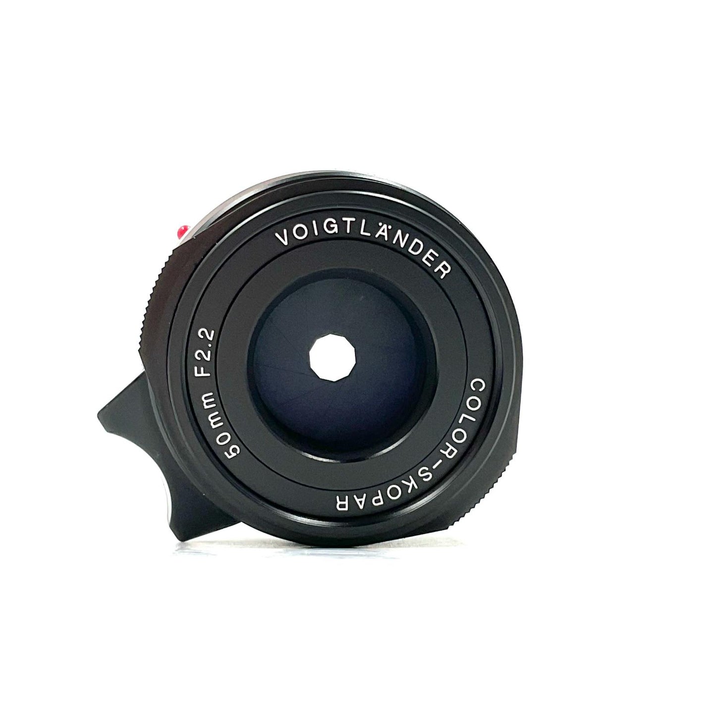 【全額返金保証】【最速発送】コシナ フォクトレンダー COLOR-SKOPAR 50mm F2.2 VM [ブラック] 美品 動作確認済