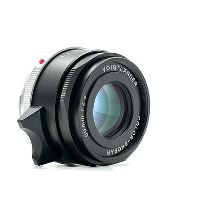 【全額返金保証】【最速発送】コシナ フォクトレンダー COLOR-SKOPAR 50mm F2.2 VM [ブラック] 美品 動作確認済
