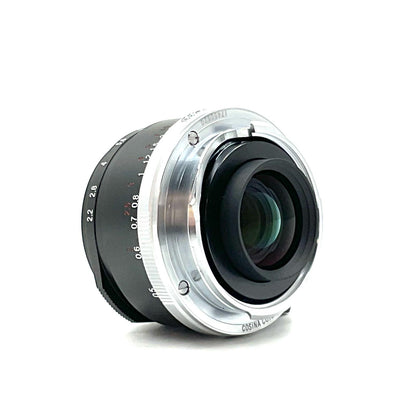 【全額返金保証】【最速発送】コシナ フォクトレンダー COLOR-SKOPAR 50mm F2.2 VM [ブラック] 美品 動作確認済