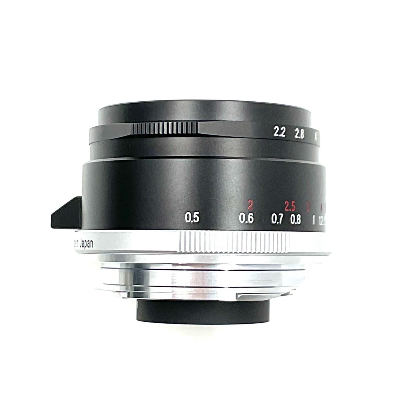 【全額返金保証】【最速発送】コシナ フォクトレンダー COLOR-SKOPAR 50mm F2.2 VM [ブラック] 美品 動作確認済