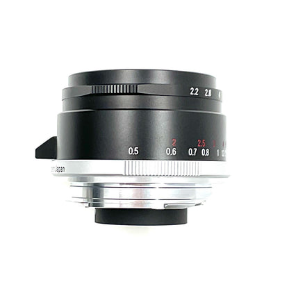 【全額返金保証】【最速発送】コシナ フォクトレンダー COLOR-SKOPAR 50mm F2.2 VM [ブラック] 美品 動作確認済