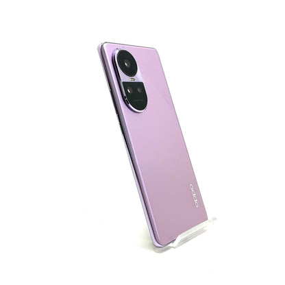 【全額返金保証】【最速発送】OPPO Reno 10 Pro 5G 256GB グロッシーパープル Softbank A302OP 白ロム 美品 動作確認済