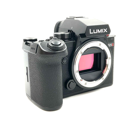 【全額返金保証】【最速発送】Panasonic デジタル一眼 LUMIX DC-S5M2 ボディ ブラック 美品 動作確認済