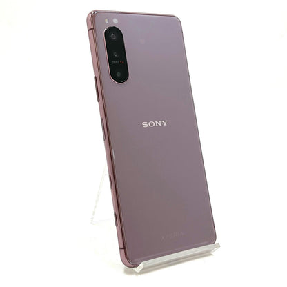 【全額返金保証】【最速発送】Sony Xperia 5 II 256GB ピンク SIMフリー XQ-AS42 動作確認済