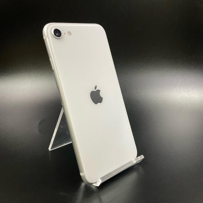 【全額返金保証】【最速発送】Apple iPhone iPhone SE（第2世代） 64GB ホワイト docomo SIMフリー 白ロム 美品 動作確認済 96%