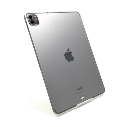 【全額返金保証】【最速発送】Apple iPad Pro 11インチ 第4世代 512GB スペースグレイ WiFi+Cellular SIMフリー 白ロム 美品 動作確認済