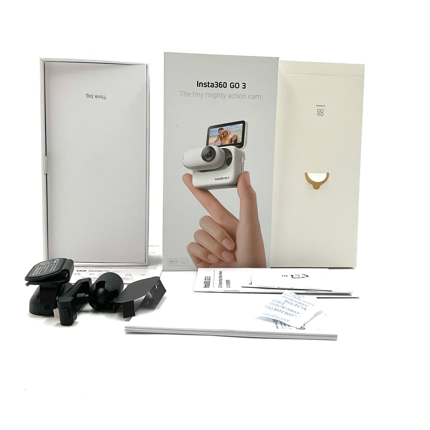 【全額返金保証】【最速発送】Insta360 Insta360 GO 3 (64GB) [ホワイト] 美品 動作確認済