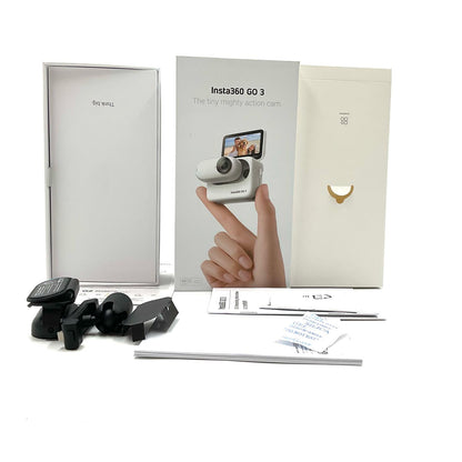 【全額返金保証】【最速発送】Insta360 Insta360 GO 3 (64GB) [ホワイト] 美品 動作確認済