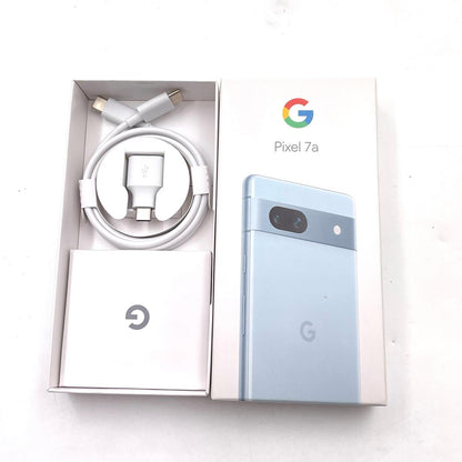 【全額返金保証】【最速発送】Google Pixel 7a 128GB Sea SIMフリー G82U8 白ロム 動作確認済