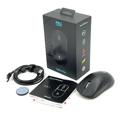 【全額返金保証】【最速発送】Logicool PRO SUPERLIGHT Ｇ-PPD-003WL-BK 美品 動作確認済