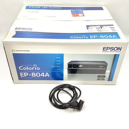 【全額返金保証】【最速発送】EPSON カラリオプリンター EP-804A 動作確認済