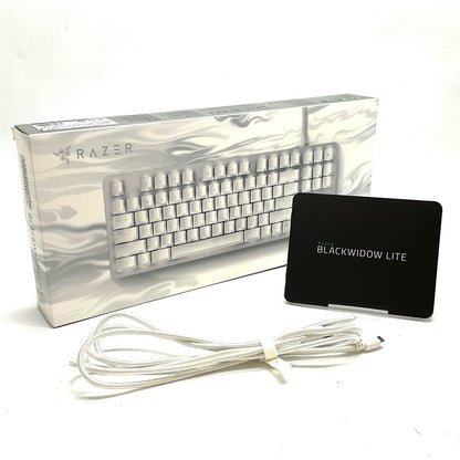 【全額返金保証】【最速発送】Razer BlackWidow Lite JP RZ03-02640800-R3J1 美品 動作確認済