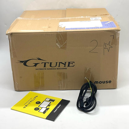 【全額返金保証】【最速発送】MouseComputer G-Tune AMD Ryzen 7 5700X 32GB M.2 SSD 1TB NVIDIA GeForce 4070 SUPER 超美品 動作確認済