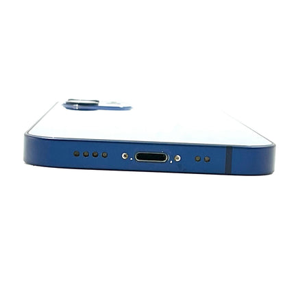 【全額返金保証】【最速発送】Apple iPhone iPhone 12 mini 256GB ブルー au 白ロム 動作確認済 73%