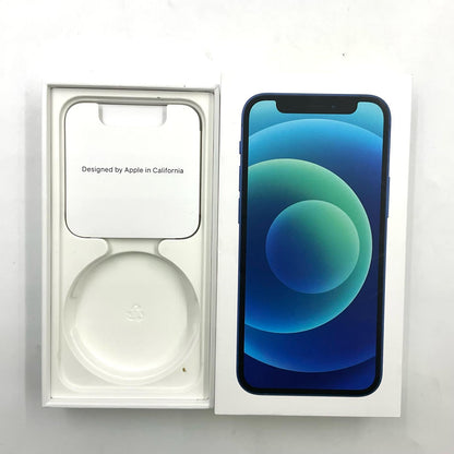 【全額返金保証】【最速発送】Apple iPhone iPhone 12 mini 256GB ブルー au 白ロム 動作確認済 73%