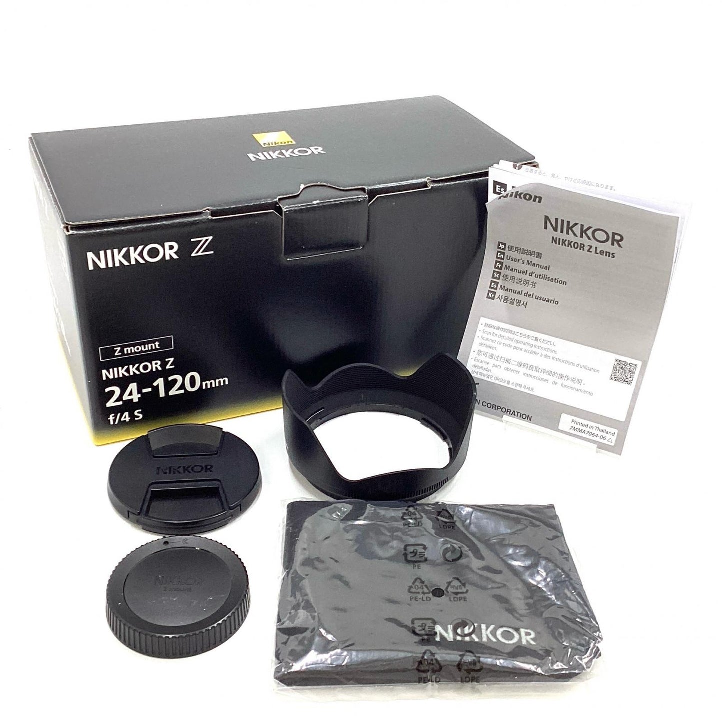 【全額返金保証】【最速発送】Nikon NIKKOR Z 24-120mm f/4 S 超美品 動作確認済