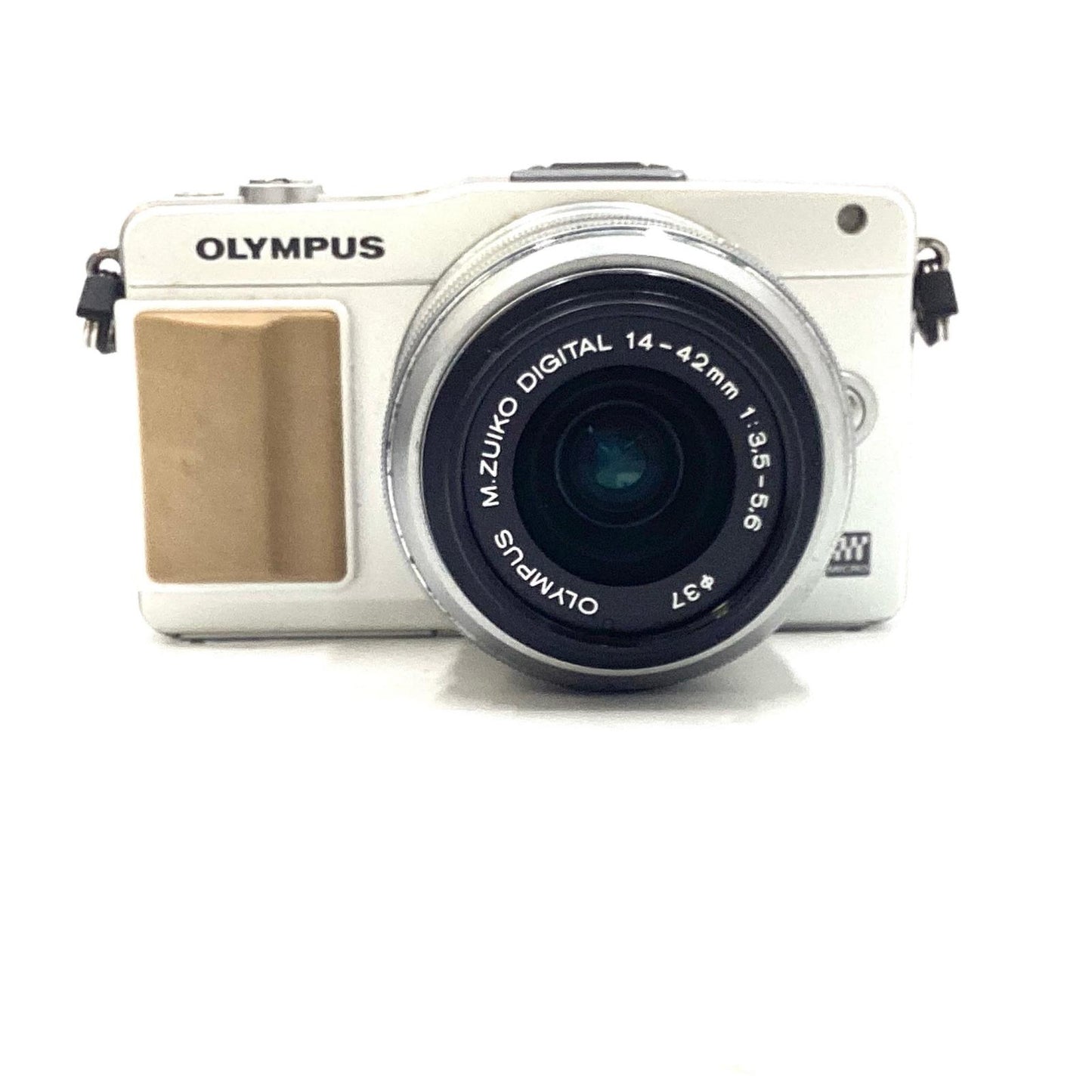 【最速発送】OLYMPUS デジタル一眼 PEN mini E-PM2 レンズキット [ホワイト] ホワイト【難有】