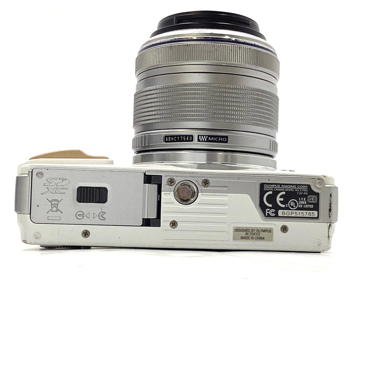 【最速発送】OLYMPUS デジタル一眼 PEN mini E-PM2 レンズキット [ホワイト] ホワイト【難有】