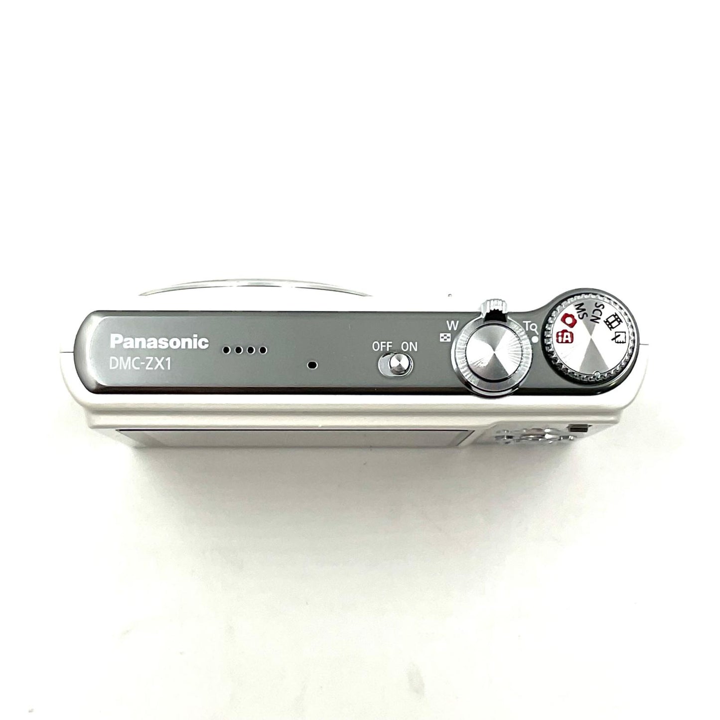 【全額返金保証】【最速発送】Panasonic コンパクトデジタルカメラ LUMIX DMC-ZX1 [ホワイト] 動作確認済