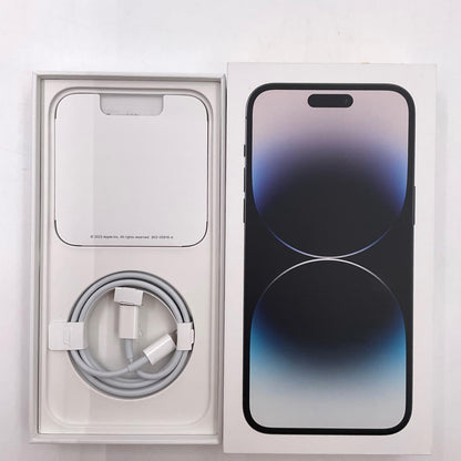 【全額返金保証】【最速発送】Apple iPhone iPhone 14 Pro Max 512GB スペースブラック au SIMフリー 動作確認済 75%