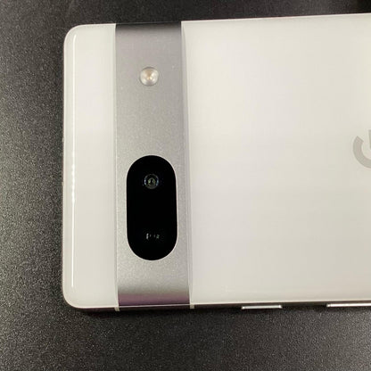 【全額返金保証】【最速発送】Google Pixel 7a 128GB スノー docomo SIMフリー G82U8 白ロム 美品 動作確認済