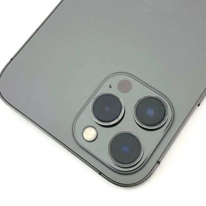 【全額返金保証】【最速発送】Apple iPhone iPhone 12 Pro Max 128GB グラファイト au 白ロム 美品 動作確認済 86%