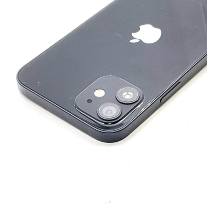 【最速発送】Apple iPhone iPhone 12 64GB ブラック au SIMフリー 白ロム【難有】 90%