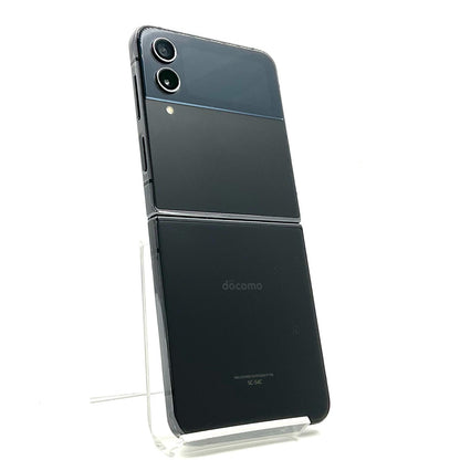 【全額返金保証】【最速発送】SAMSUNG Galaxy Z Flip4 docomo 128GB グラファイト docomo SIMフリー SC-54Ｃ 美品 動作確認済