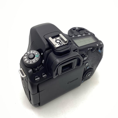 【全額返金保証】【最速発送】Canon デジタル一眼 EOS 80D ボディ ブラック 超美品 動作確認済