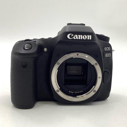 【全額返金保証】【最速発送】Canon デジタル一眼 EOS 80D ボディ ブラック 超美品 動作確認済