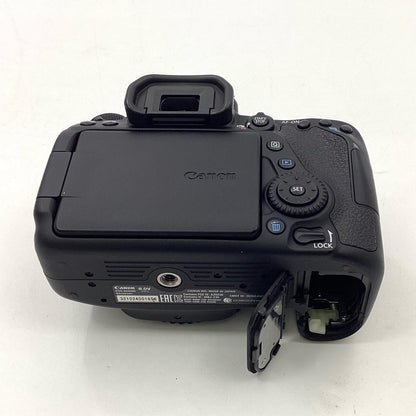 【全額返金保証】【最速発送】Canon デジタル一眼 EOS 80D ボディ ブラック 超美品 動作確認済