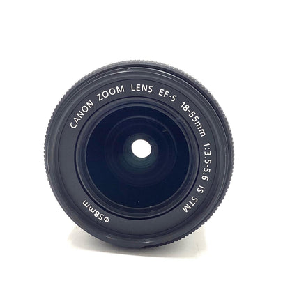 【全額返金保証】【最速発送】Canon EF-S18-55mm F3.5-5.6 IS STM 超美品 動作確認済