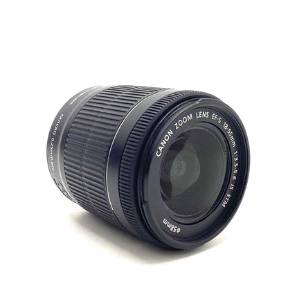 【全額返金保証】【最速発送】Canon EF-S18-55mm F3.5-5.6 IS STM 超美品 動作確認済