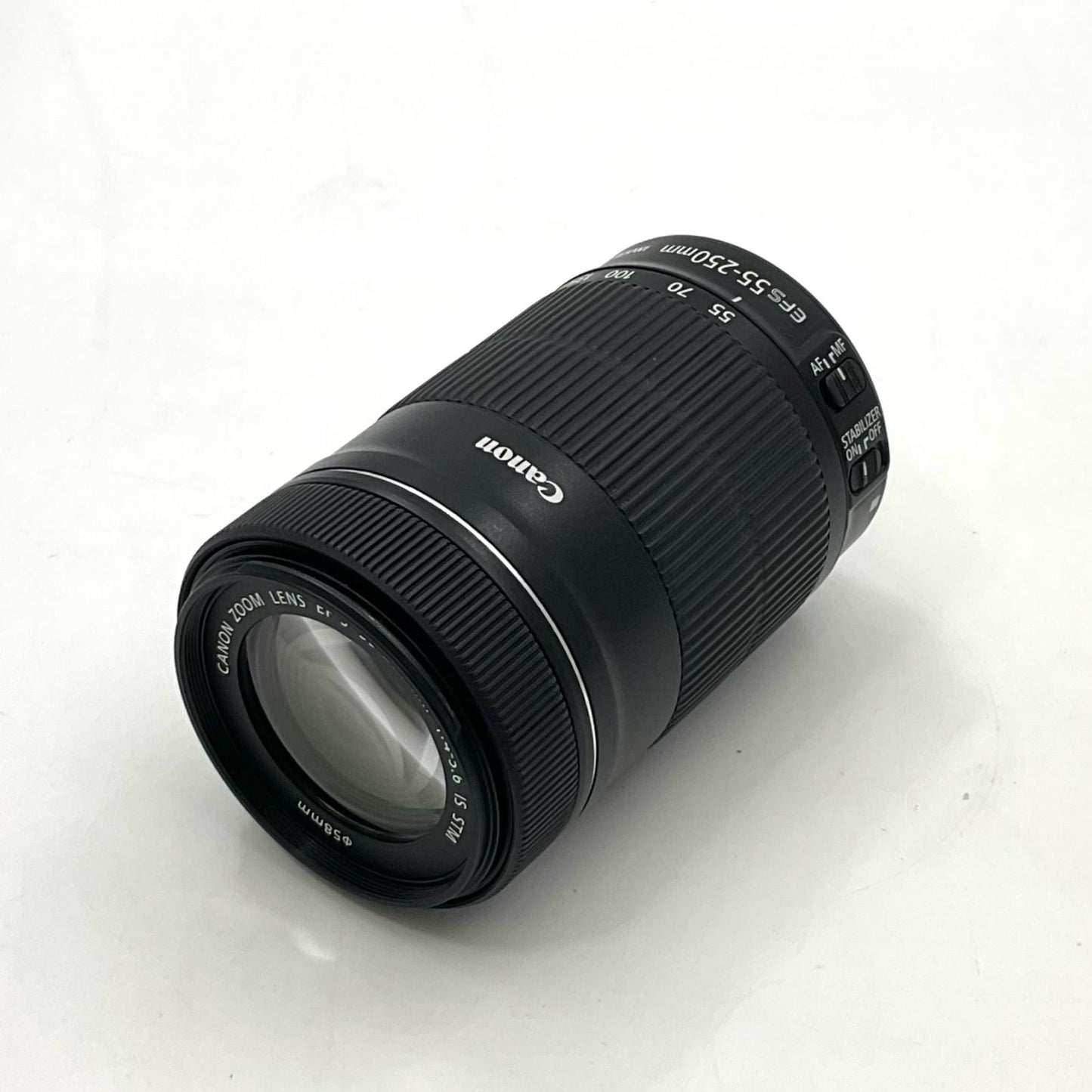 【全額返金保証】【最速発送】Canon EF-S55-250mm F4-5.6 IS STM 美品 動作確認済