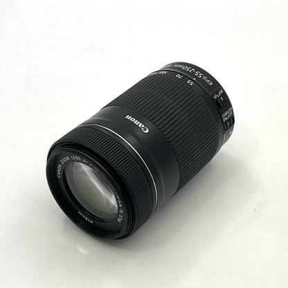 【全額返金保証】【最速発送】Canon EF-S55-250mm F4-5.6 IS STM 美品 動作確認済