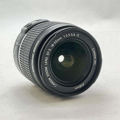 【全額返金保証】【最速発送】Canon EF-S18-55mm F3.5-5.6 IS 動作確認済