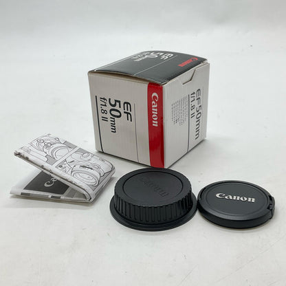 【全額返金保証】【最速発送】Canon EF50mm F1.8 II 動作確認済